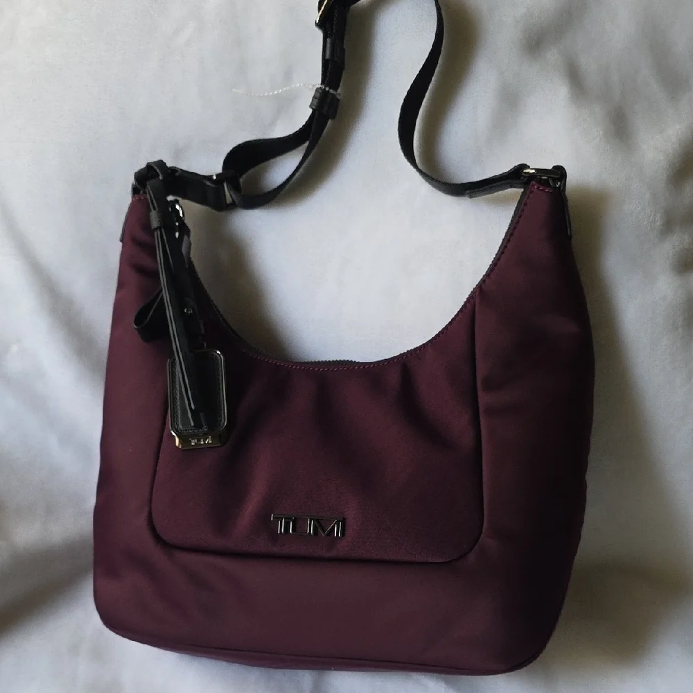 TUMI Dark‎ Purple (SWEET PLUM) Crossbody Bag